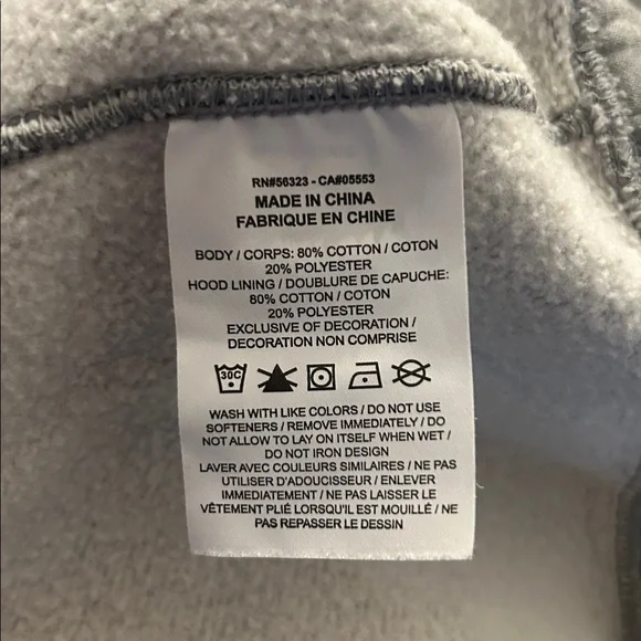 Nike Kyrie Irving Pullover Hoodie Men's Grey Red Zipper Small - Picture 6 of 9